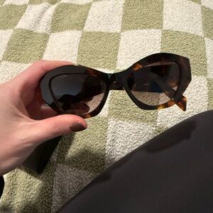 Prada Brown Tortoise Sunglasses